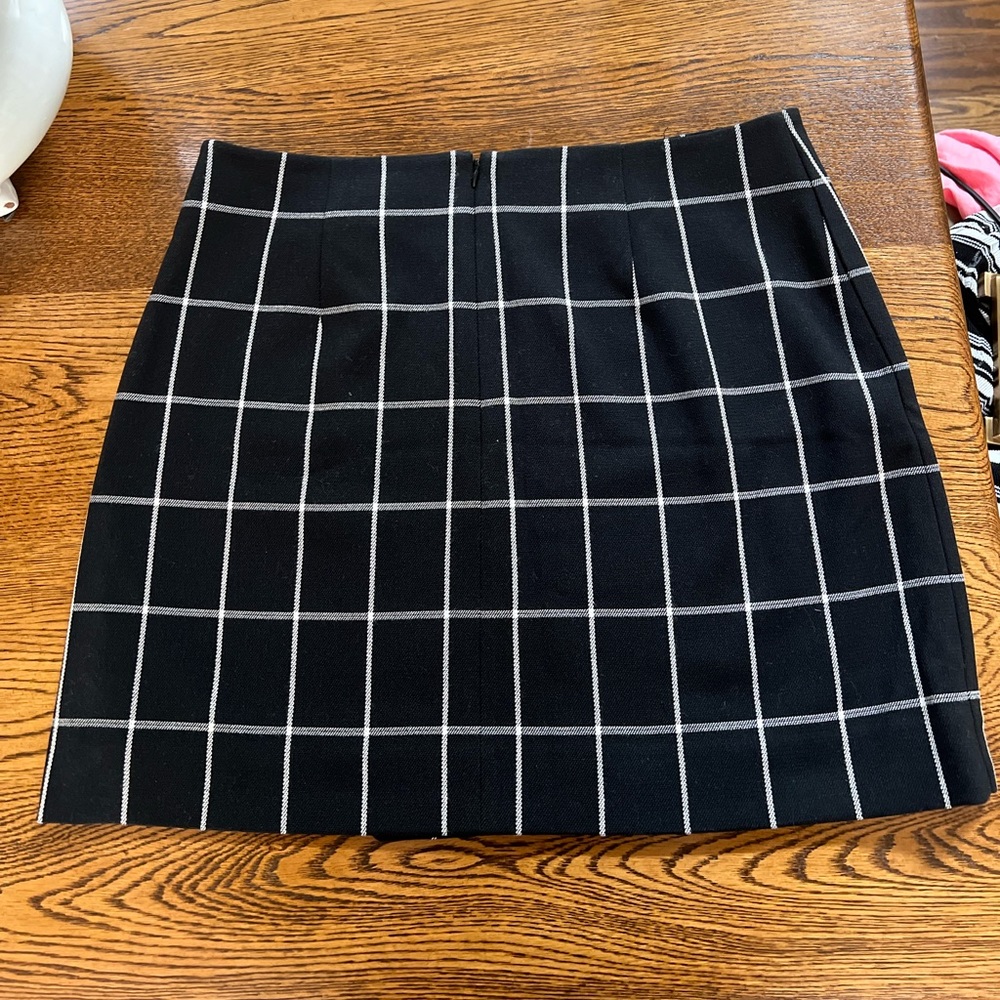 NWT Loft Plaid Skirt SZ 12 - Picture 5 of 7